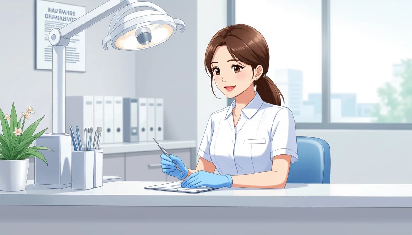 扶養内で働く歯科衛生士の収入ボーダーライン - illustration for 歯科衛生士のパート・アルバイトの時給と働き方