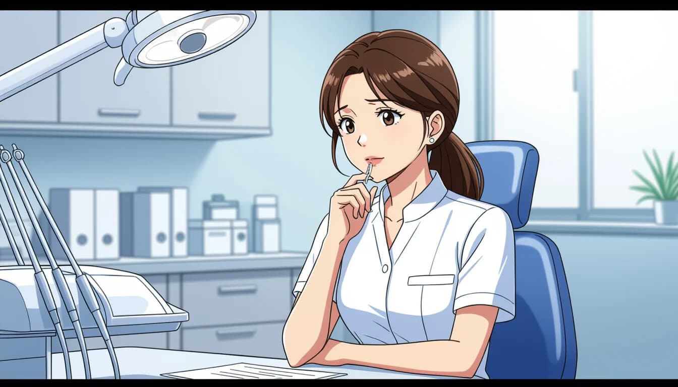 人気転職先1:医療事務 - illustration for 歯科衛生士から他職種への転職【医療事務・営業】