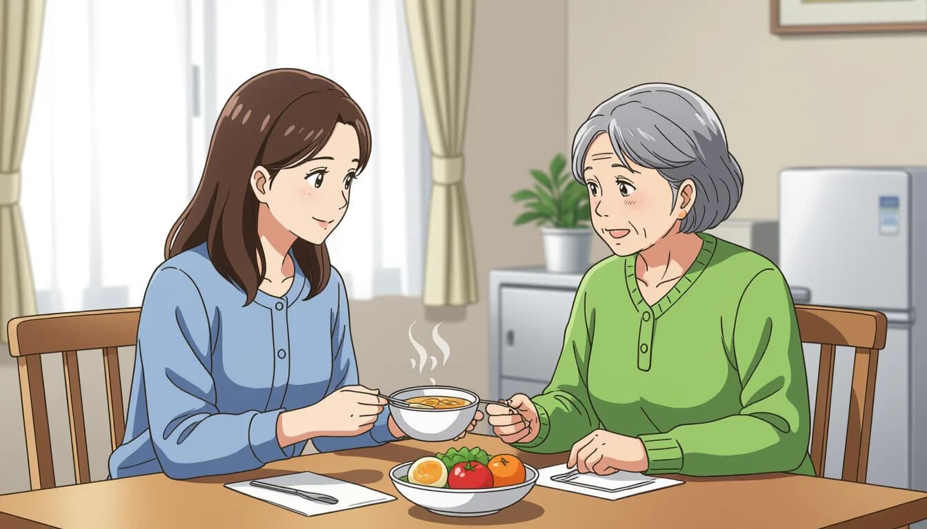 在宅訪問栄養指導の需要と将来性 - illustration for 管理栄養士の在宅訪問栄養指導の仕事と需要