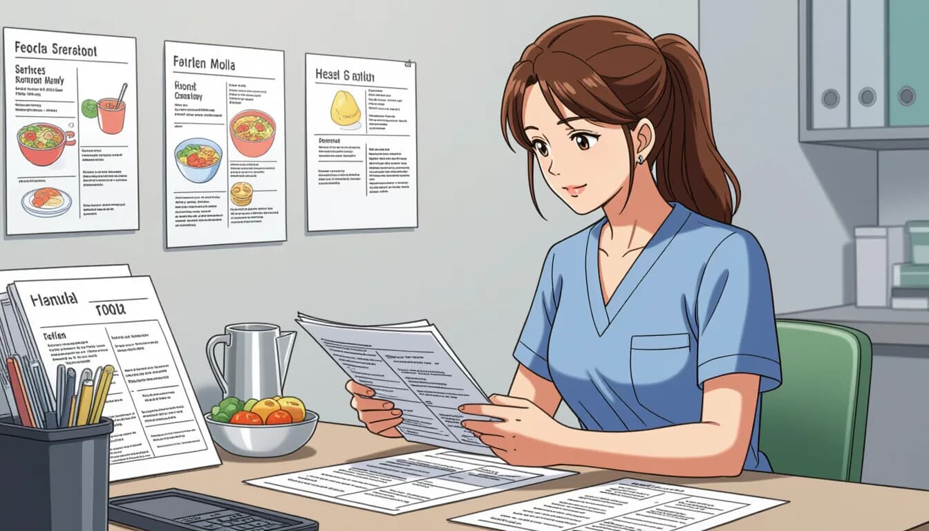 管理栄養士の転職で年収アップを実現するコツ - illustration for 管理栄養士の年収・給料相場と高収入を目指す方法