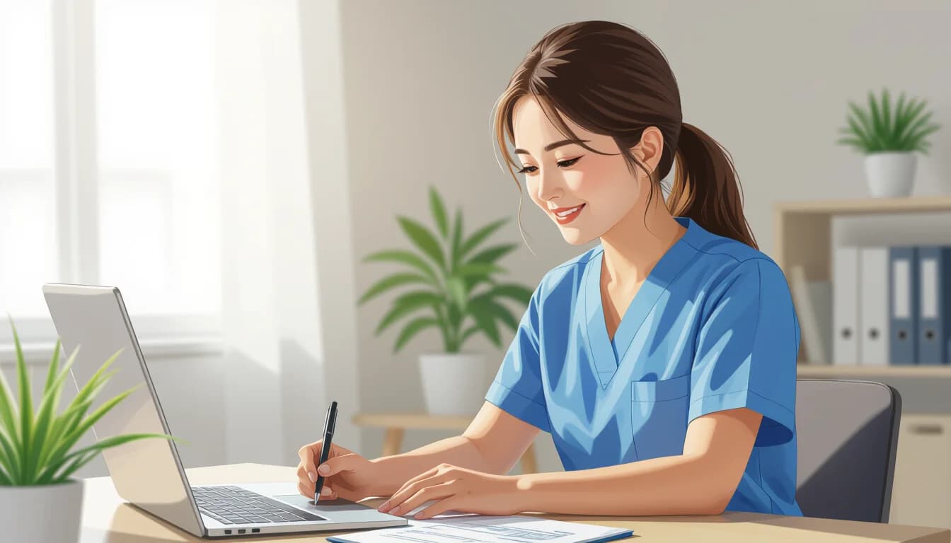 フリーランス介護士の始め方【5ステップ】 - illustration for フリーランス介護士の働き方と始め方