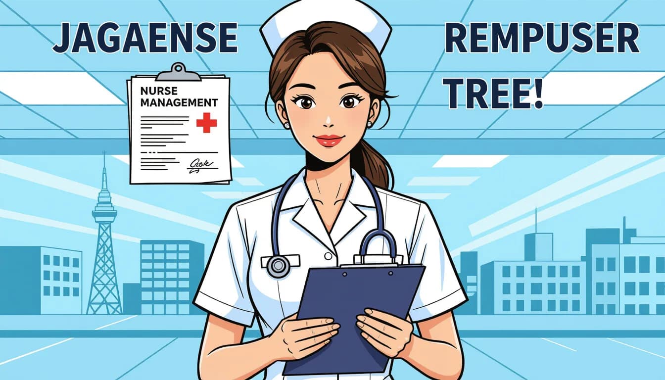 看護管理職の種類と役割 - illustration for 看護師長・看護管理者になるためのキャリアパス