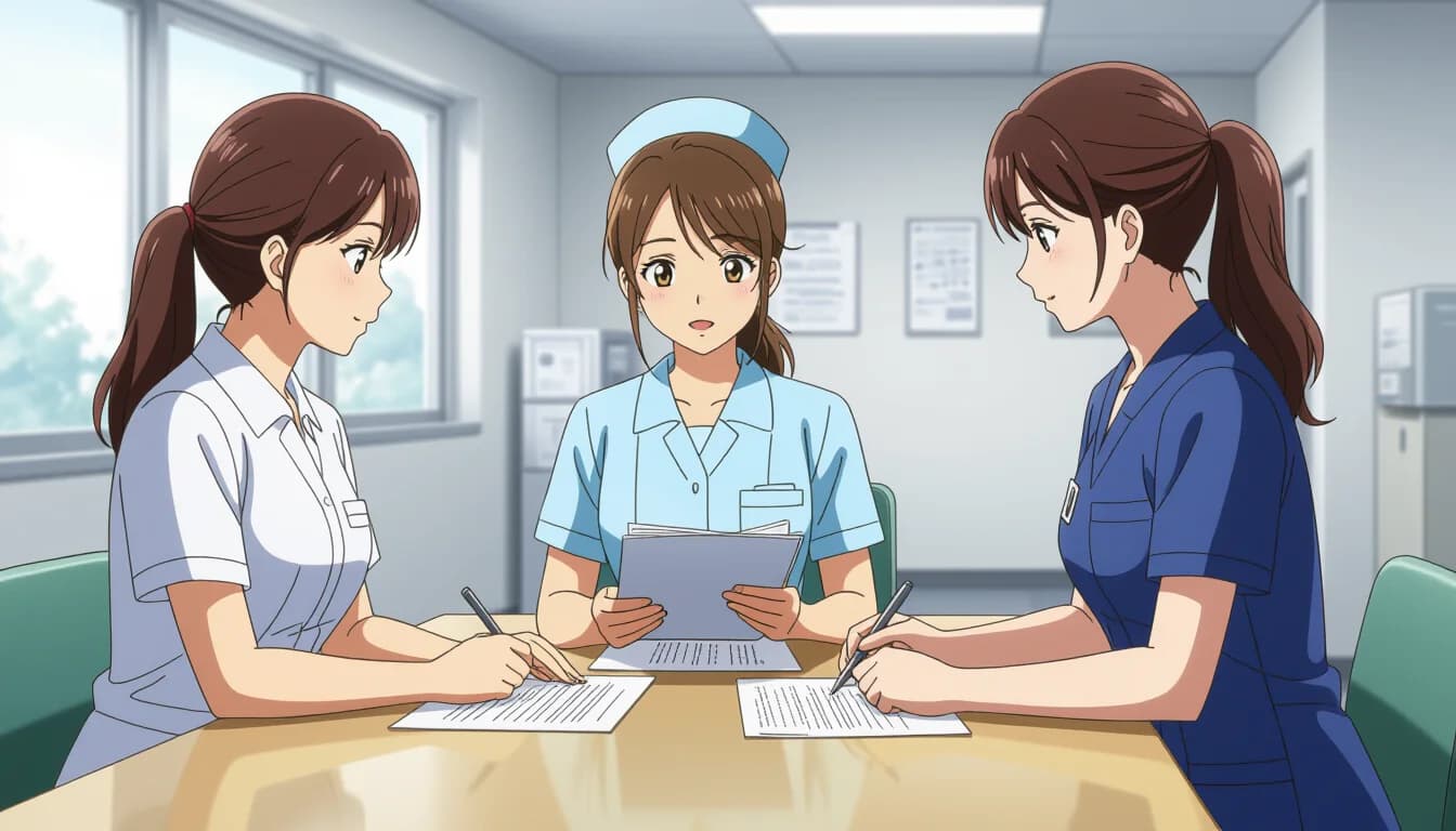 福利厚生を確認する際の注意点 - illustration for 医療・介護職の福利厚生ランキングと重視すべきポイント