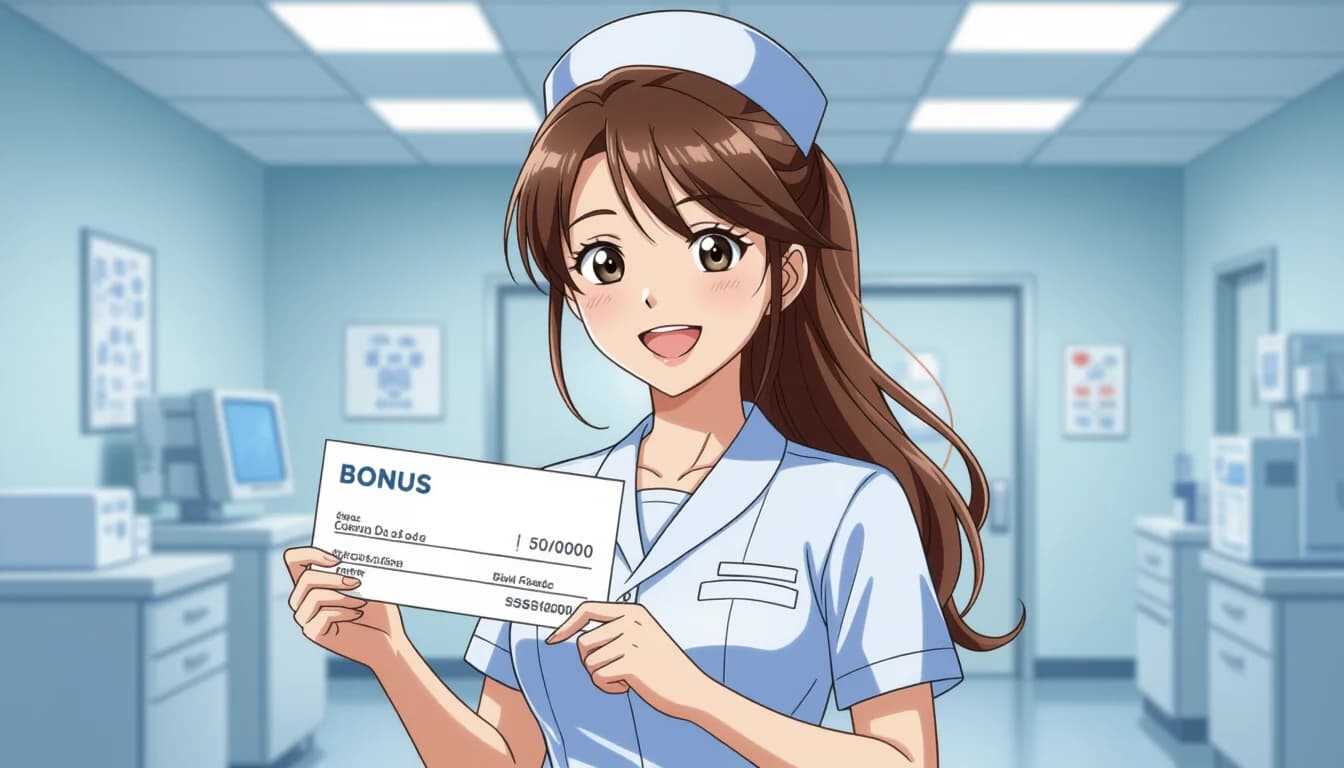 ボーナスを根本から上げる3つの方法 - illustration for 医療・介護職のボーナス・賞与の相場と交渉術
