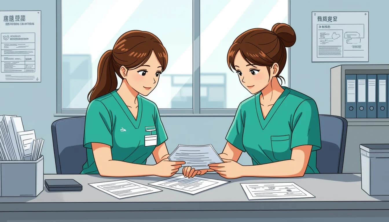 活用できる主要な公的支援制度一覧 - illustration for 医療・介護職の介護離職を防ぐための支援制度