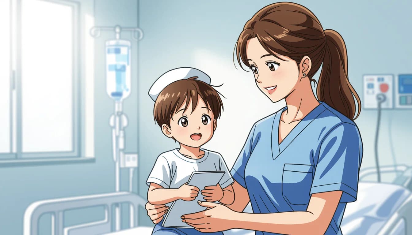 育児と仕事を両立するための職場選びのポイント - illustration for 医療・介護職の育児と仕事の両立ガイド