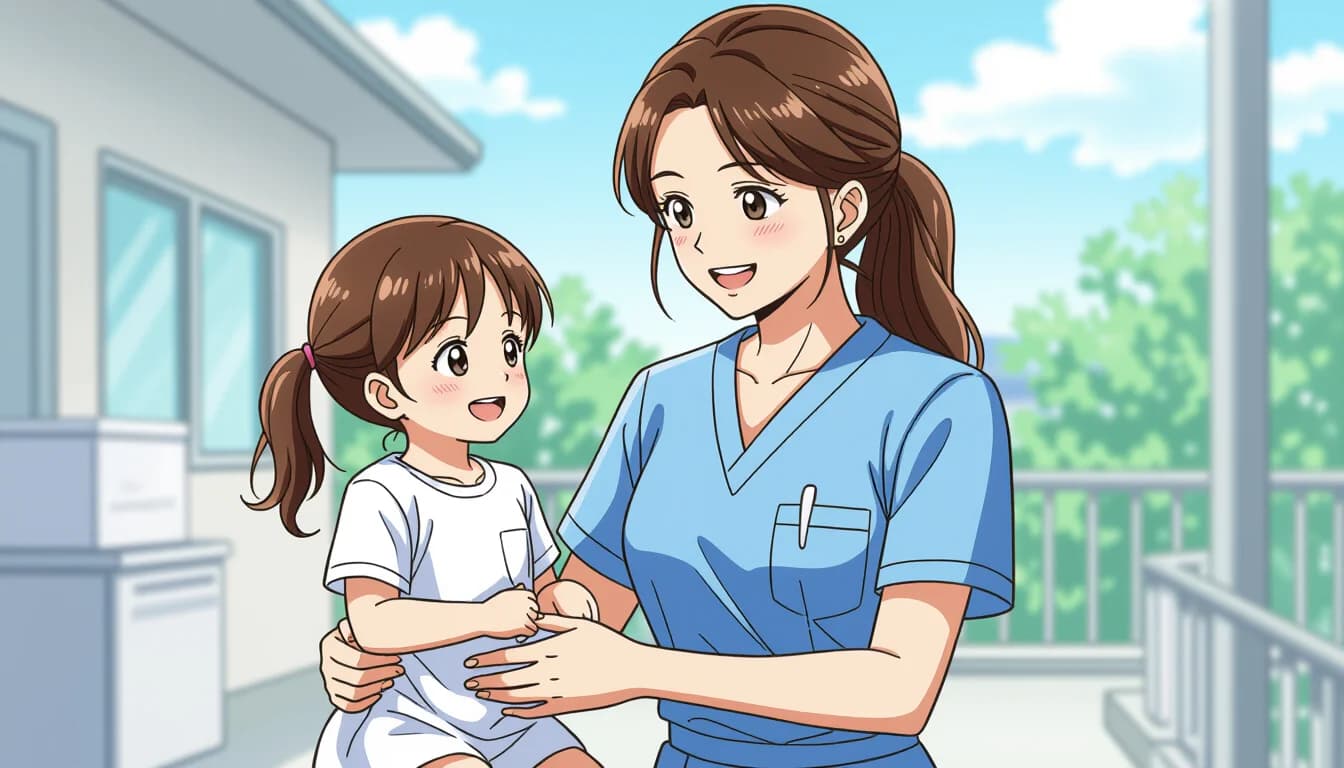 育児中の医療・介護職が実践する両立のコツ - illustration for 医療・介護職の育児と仕事の両立ガイド