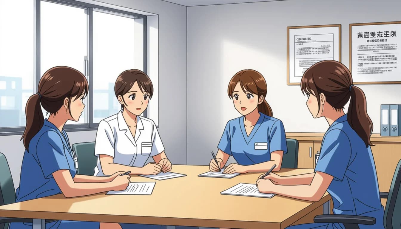 医療・介護現場で起きやすいハラスメントの種類 - illustration for 医療・介護職のハラスメント対策と相談窓口