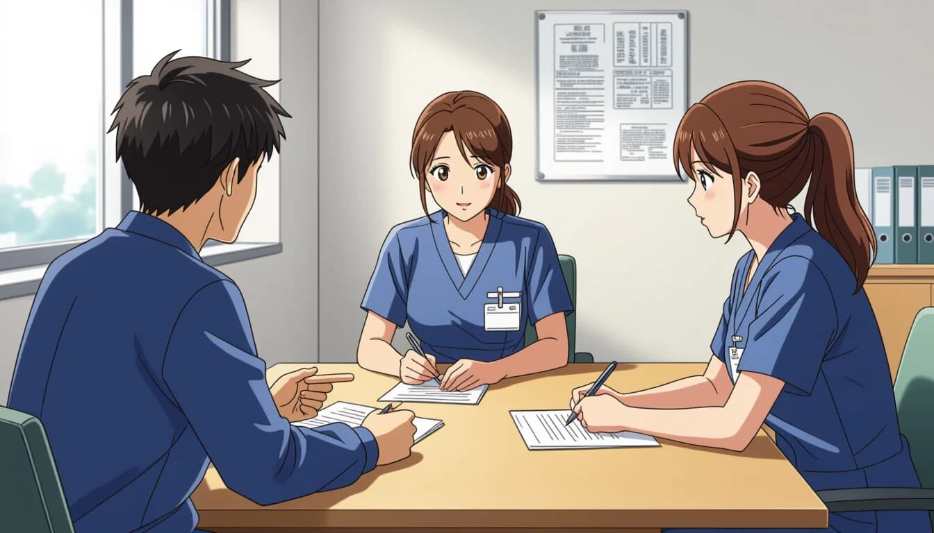 ハラスメント被害の主な相談窓口一覧 - illustration for 医療・介護職のハラスメント対策と相談窓口