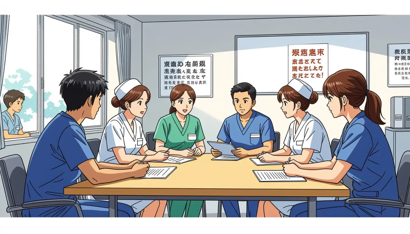 労働組合に加入するメリット - illustration for 医療・介護職の労働組合と権利を守る方法