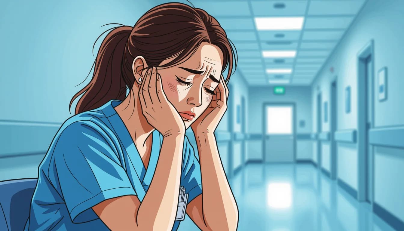 バーンアウトを経験した後の回復方法 - illustration for 医療・介護職のメンタルヘルスとバーンアウト対策