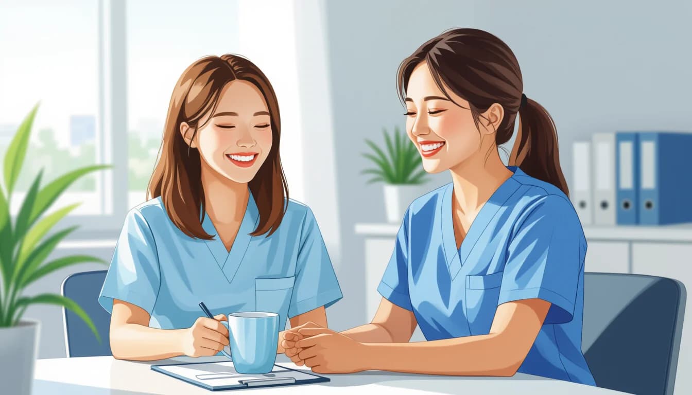 職種別:有給休暇の取り方と注意点 - illustration for 医療・介護職の有給休暇の取得率と取り方のコツ