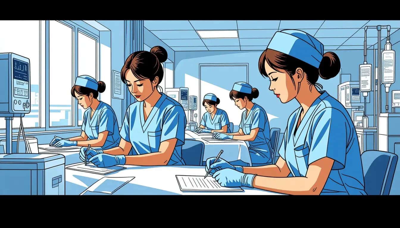 職場選びで残業を回避するポイント - illustration for 医療・介護職の残業を減らす方法と制度活用