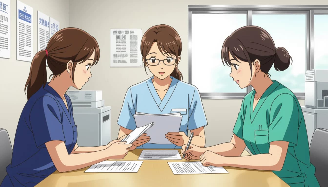 勤続年数別の退職金相場【医療・介護職シミュレーション】 - illustration for 医療・介護職の退職金の相場と制度の種類