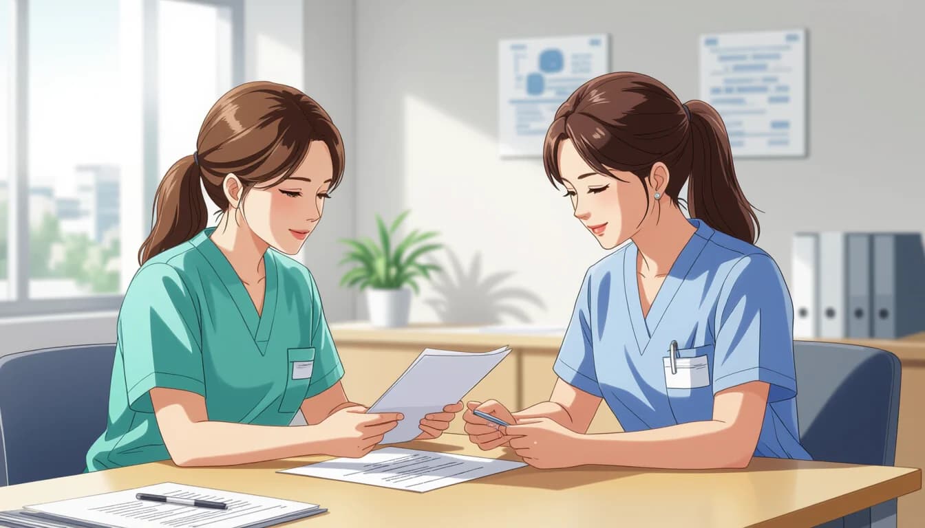 退職金を確認・増やすための5つのポイント - illustration for 医療・介護職の退職金の相場と制度の種類