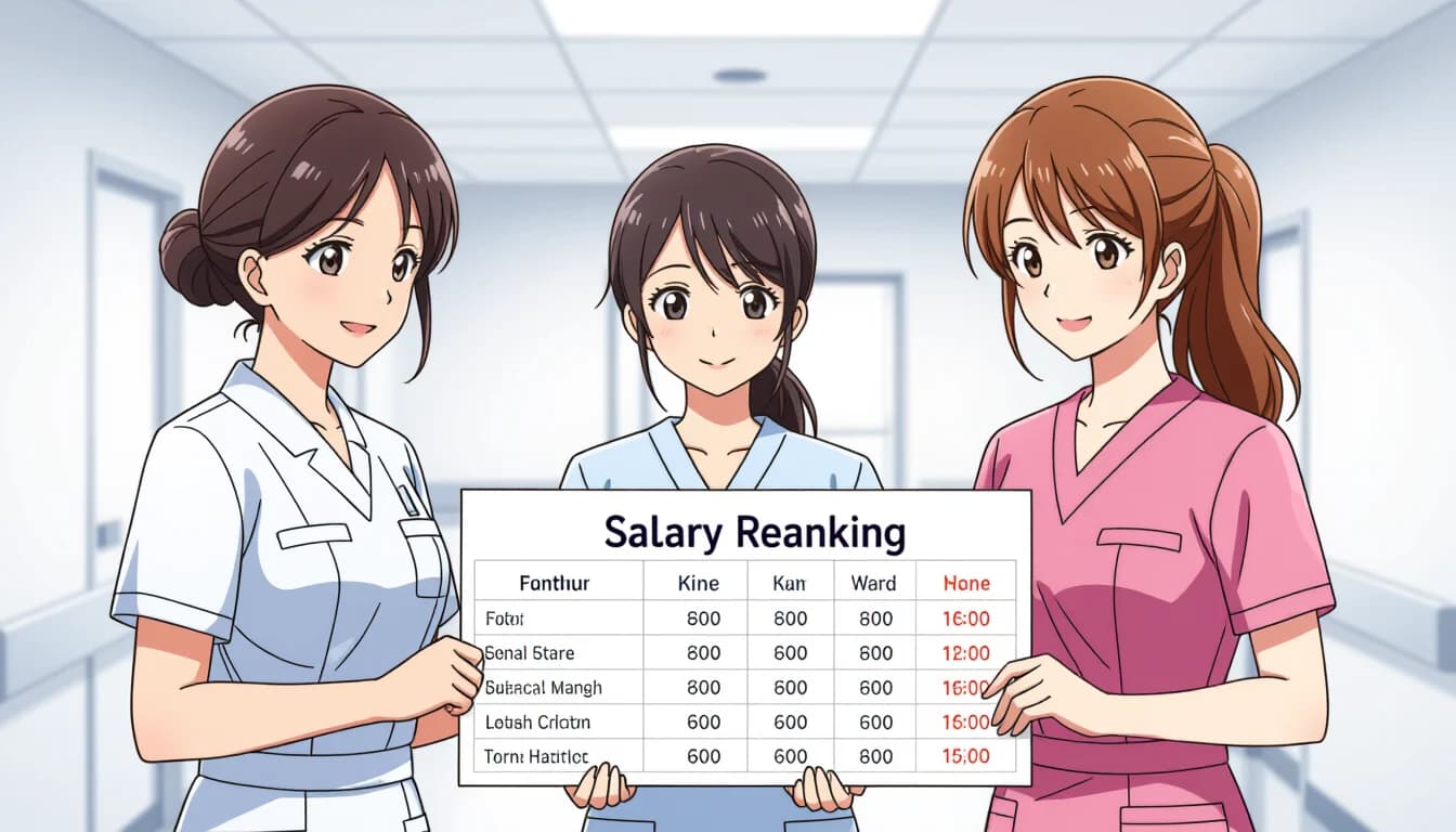 給料が高い地域で働くためのポイント - illustration for 都道府県別の医療・介護職の給料ランキング