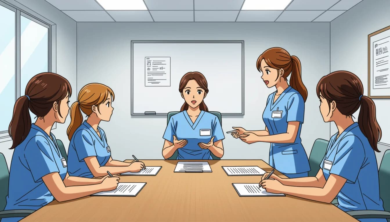 コミュニケーション力を高める具体的な方法 - illustration for 医療・介護のチームリーダーに必要なコミュニケーション力