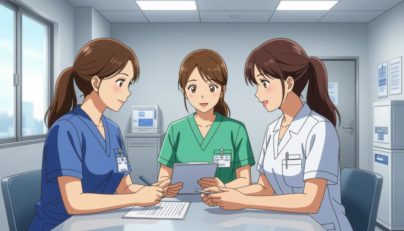 職種別ワークライフバランスの現状と改善動向 - illustration for 医療・介護業界の働き方改革とワークライフバランス