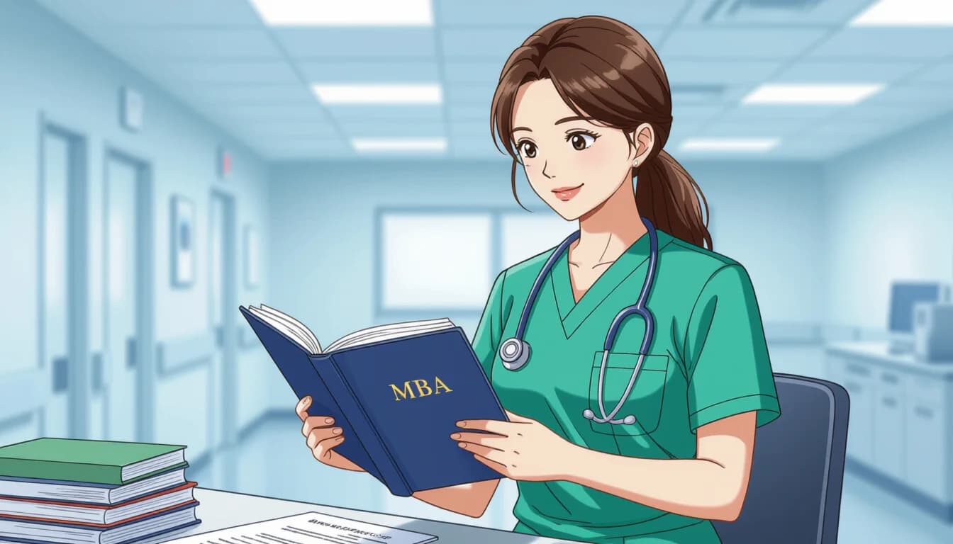 MBA取得の選び方:医療・介護職が押さえるべきポイント - illustration for 医療・介護職のMBA・経営学修士取得のメリット