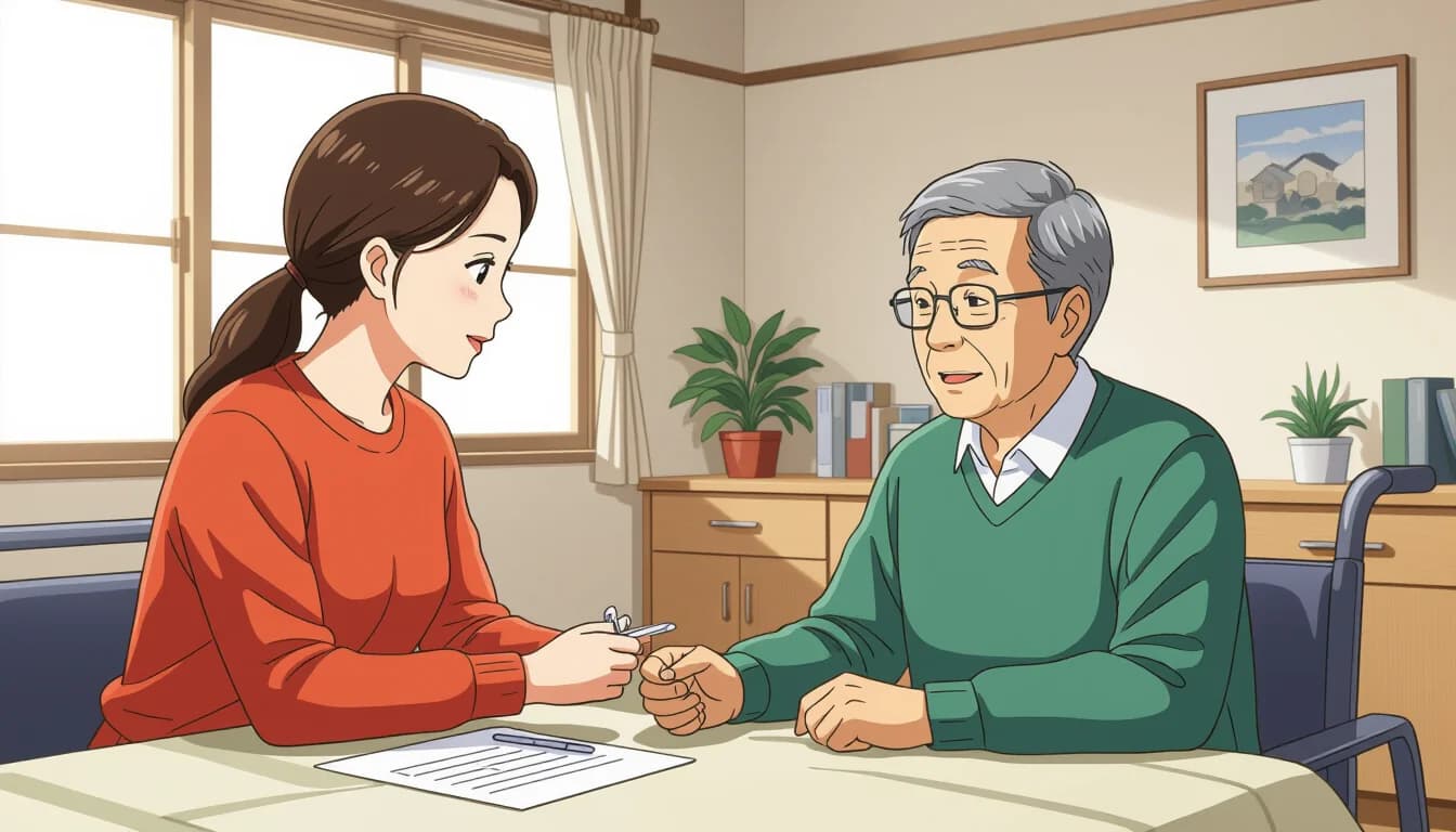 訪問リハビリの理学療法士とは?仕事内容を詳しく解説 - illustration for 訪問リハビリの理学療法士の働き方と転職方法