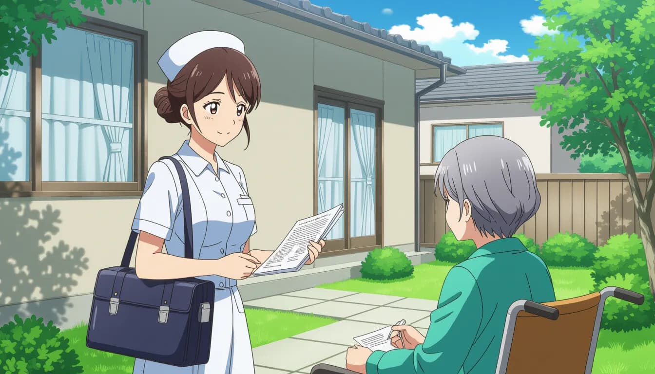 転職先の訪問看護ステーション選びのポイント - illustration for 訪問看護師への転職ガイド【仕事内容・給料・やりがい】