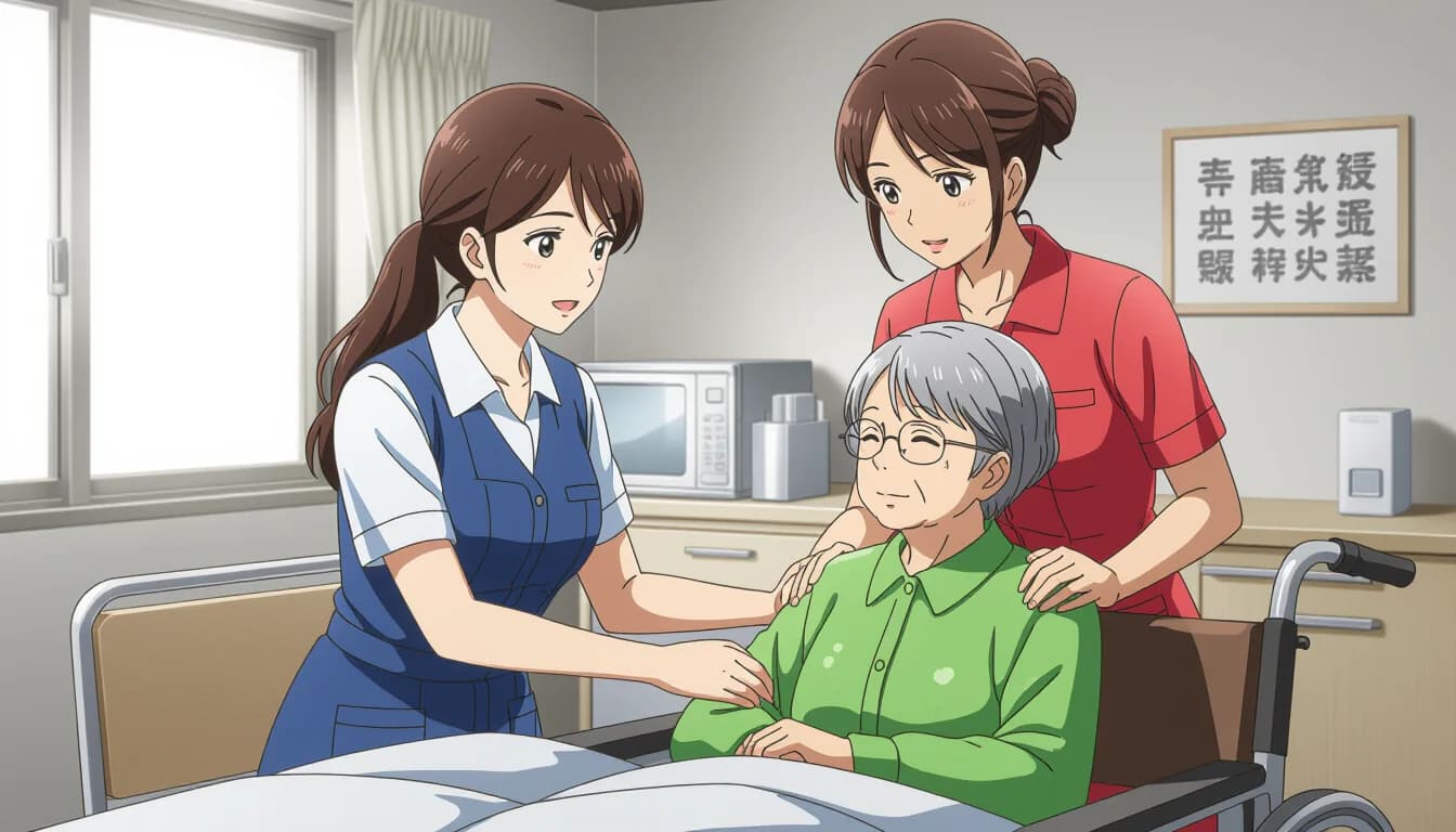 介護・福祉職の種類と仕事内容 - illustration for 主婦・主夫から介護・福祉職への就職ガイド