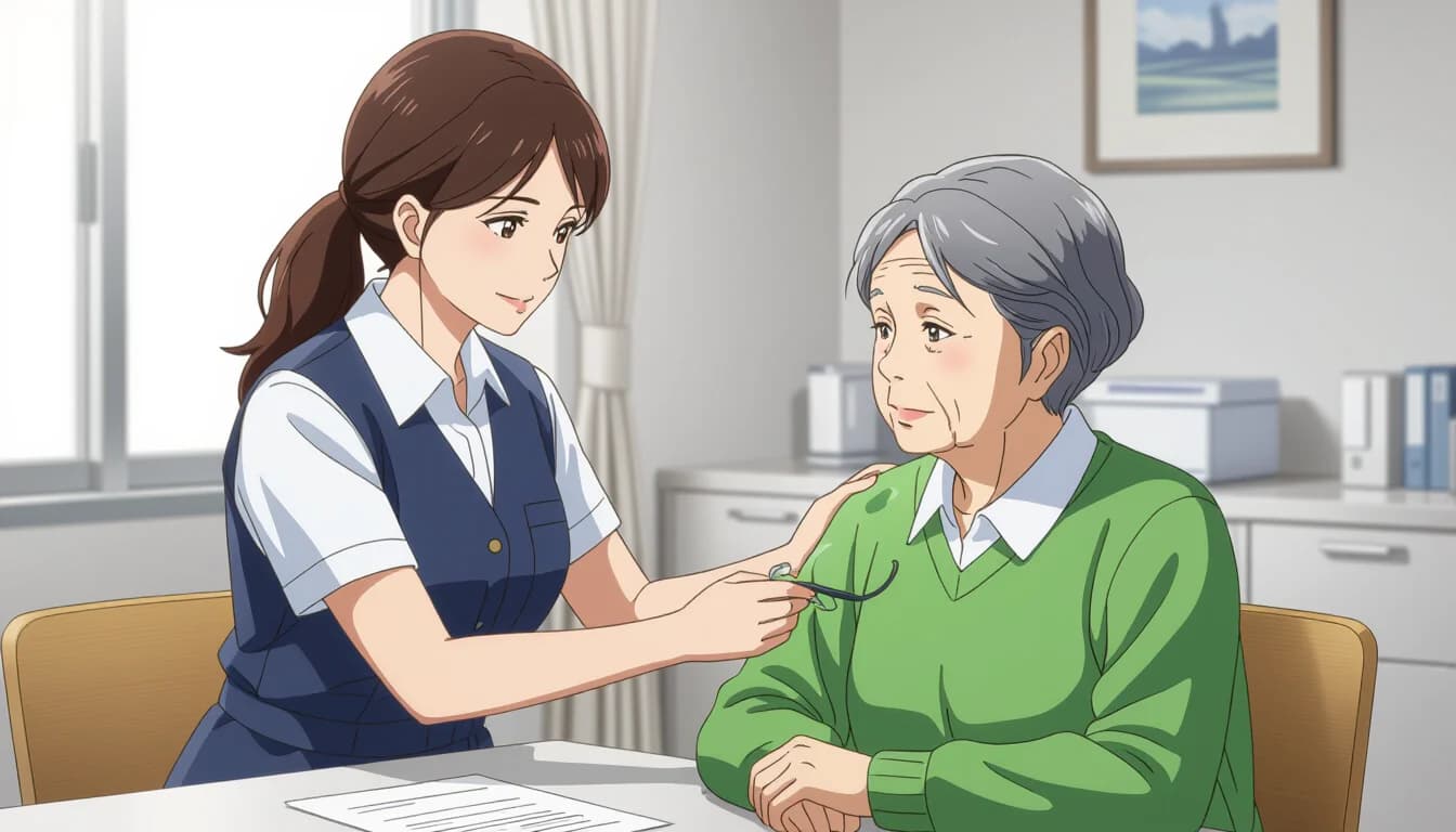 就職活動のステップと成功のポイント - illustration for 主婦・主夫から介護・福祉職への就職ガイド