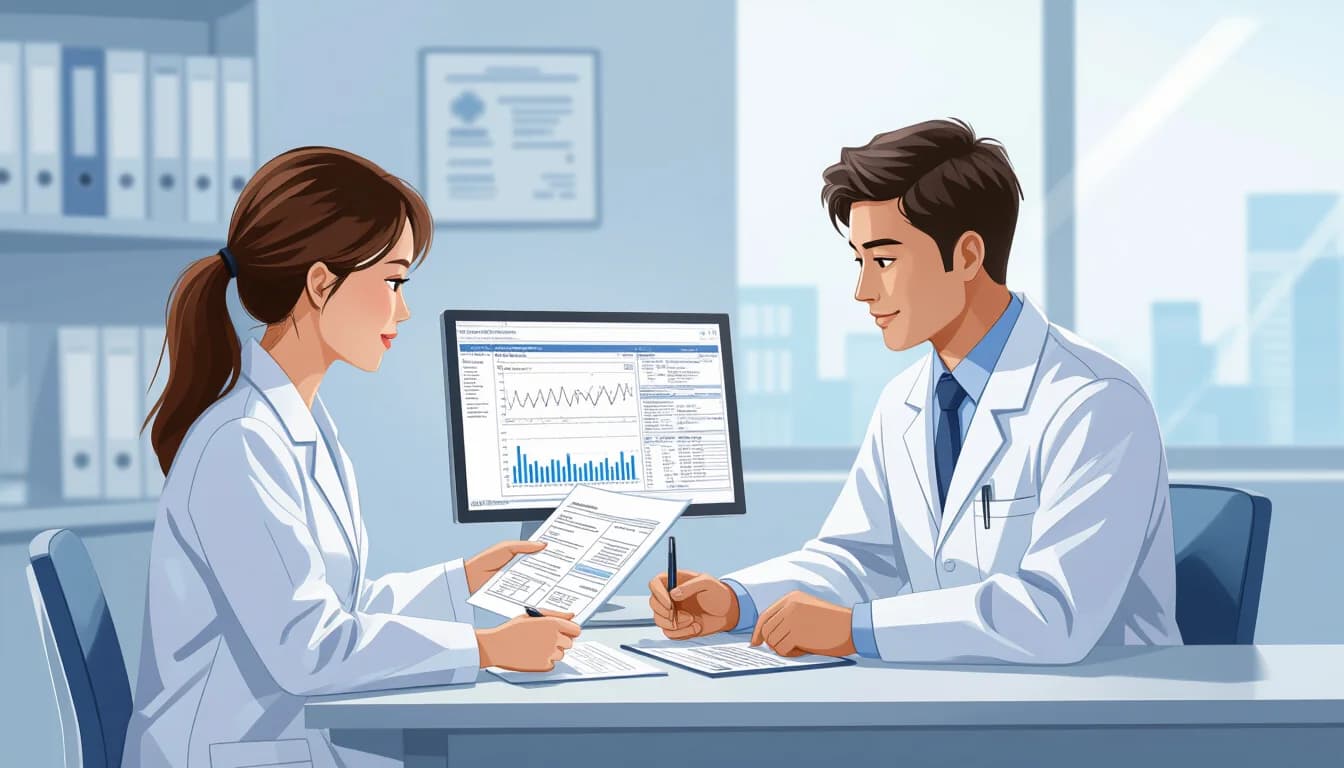 転職成功のポイント:臨床検査技師から他職種へ - illustration for 臨床検査技師から他職種への転職【MR・CRA・営業】