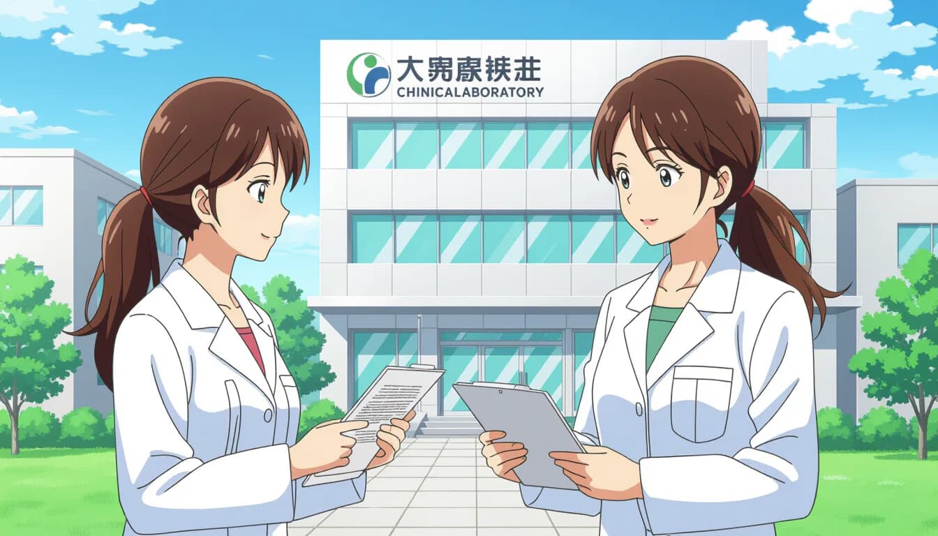 製薬企業への転職:主な職種と仕事内容 - illustration for 臨床検査技師から製薬企業・医療機器メーカーへの転職