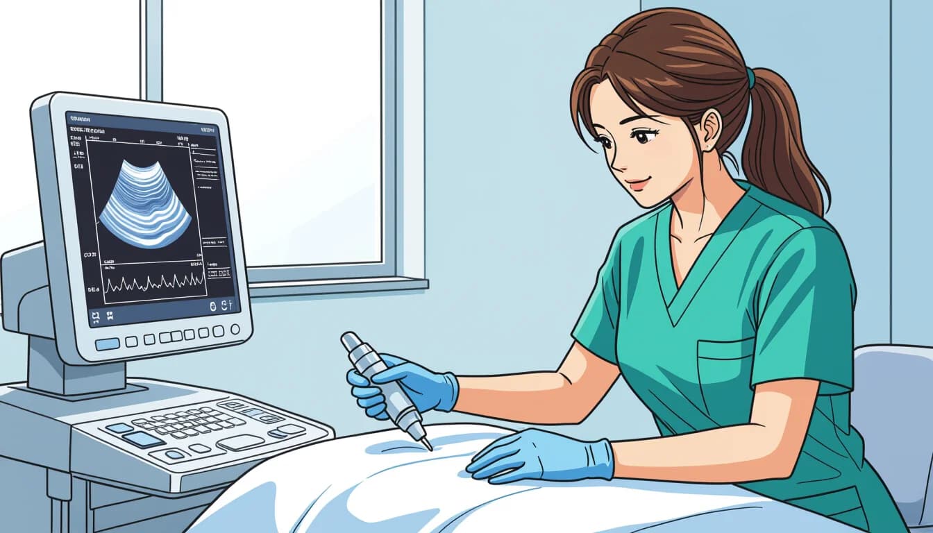 エコー(超音波検査)スキルが転職で重要な理由 - illustration for 臨床検査技師のエコー(超音波検査)スキルと転職