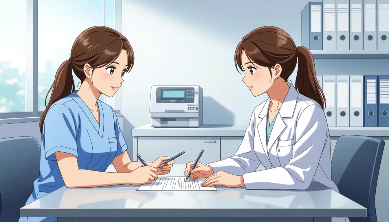 医療事務のキャリアパス全体像|3つの主要ルート - illustration for 医療事務のキャリアアップと管理職への道