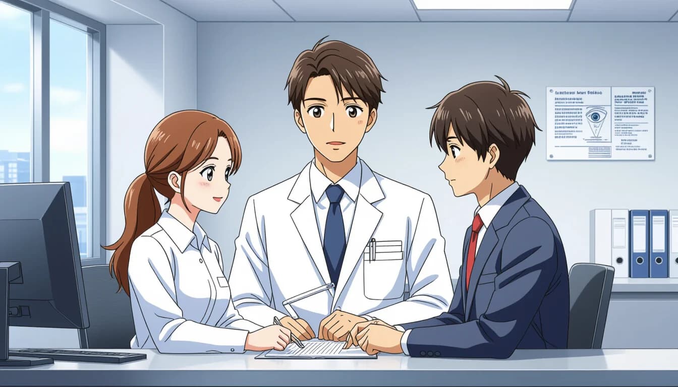 キャリアアップのタイムライン|年次別ロードマップ - illustration for 医療事務のキャリアアップと管理職への道