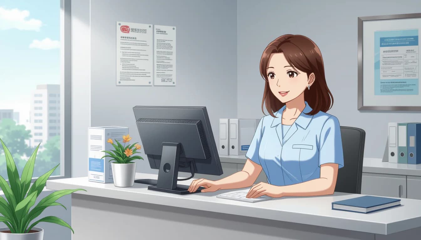 40代・50代が直面する転職の課題 - illustration for 40代・50代の医療事務転職は可能?成功のコツ