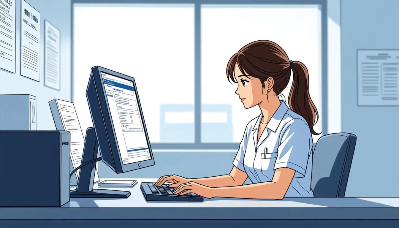 転職活動を有利に進めるための準備 - illustration for 医療事務の転職理由と有利な転職時期