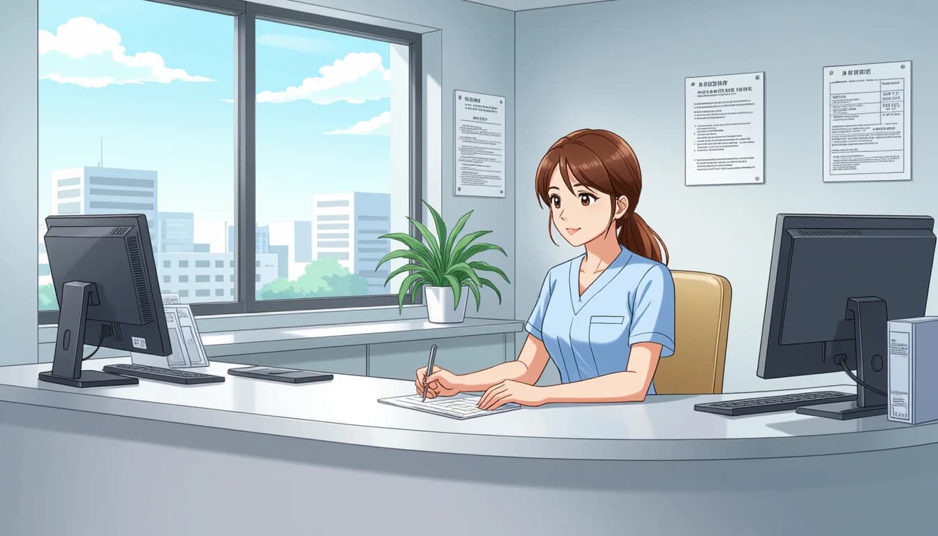 パートで働く医療事務のメリットとデメリット - illustration for 医療事務のパート・派遣の働き方と時給相場