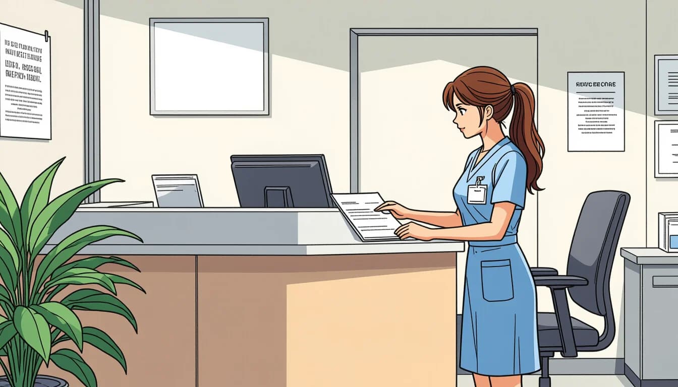 医療事務の派遣会社の賢い選び方 - illustration for 医療事務のパート・派遣の働き方と時給相場