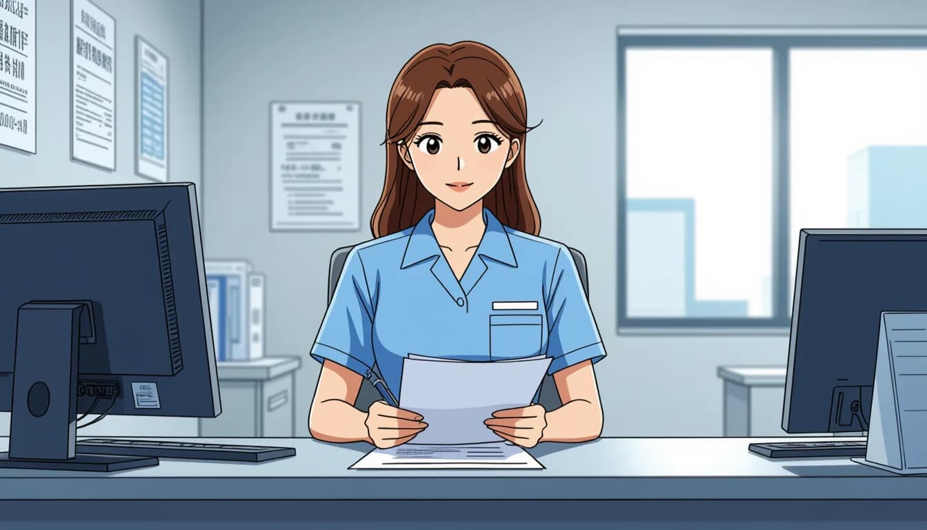 医療事務とは?仕事内容と働く場所を理解しよう - illustration for 医療事務の転職完全ガイド