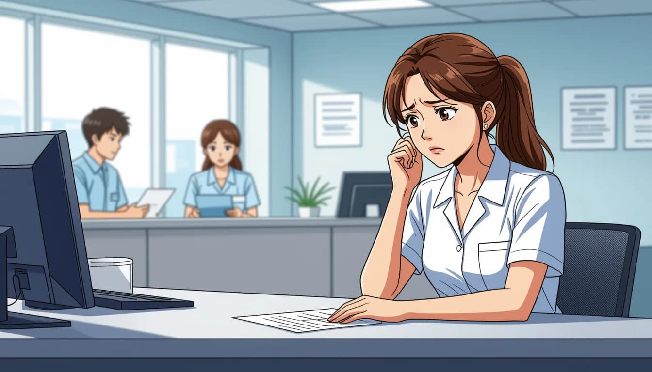 職場での人間関係ストレスを改善する7つの対処法 - illustration for 医療事務の人間関係とストレス対処法