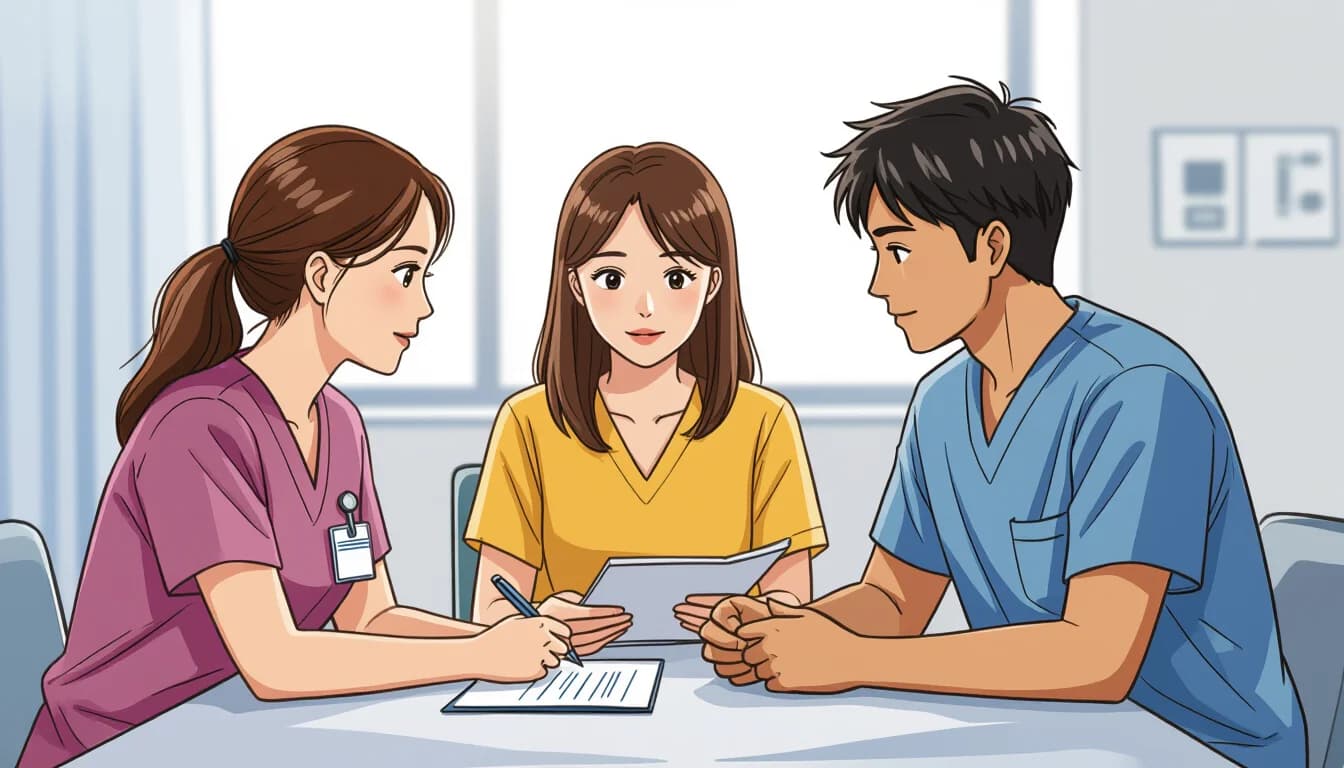 病院への転職で成功するためのポイント - illustration for 社会福祉士の病院・医療ソーシャルワーカーへの転職