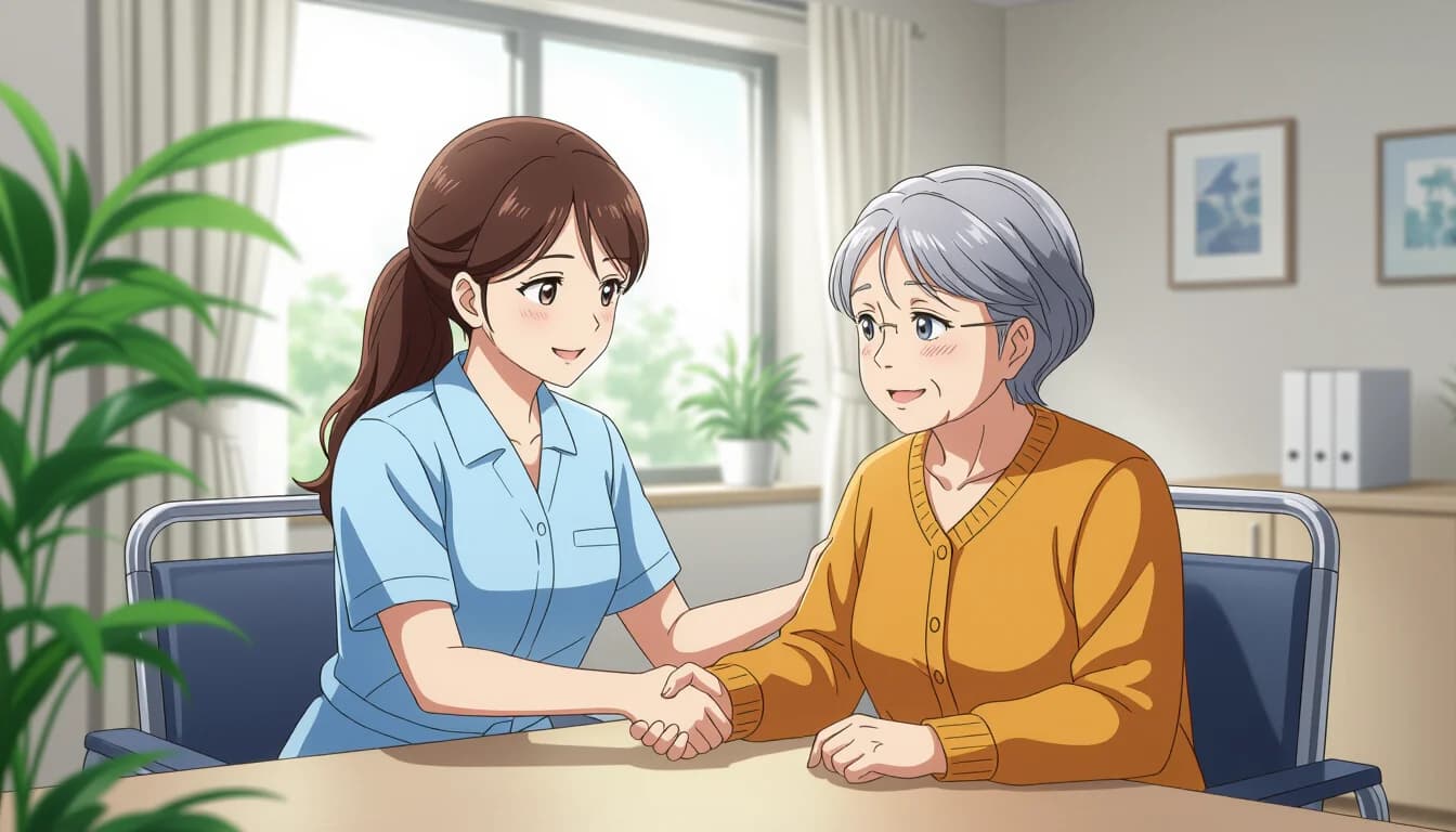 STEP 2:介護職員初任者研修の取得を検討する - illustration for 未経験から介護職に転職する完全ロードマップ