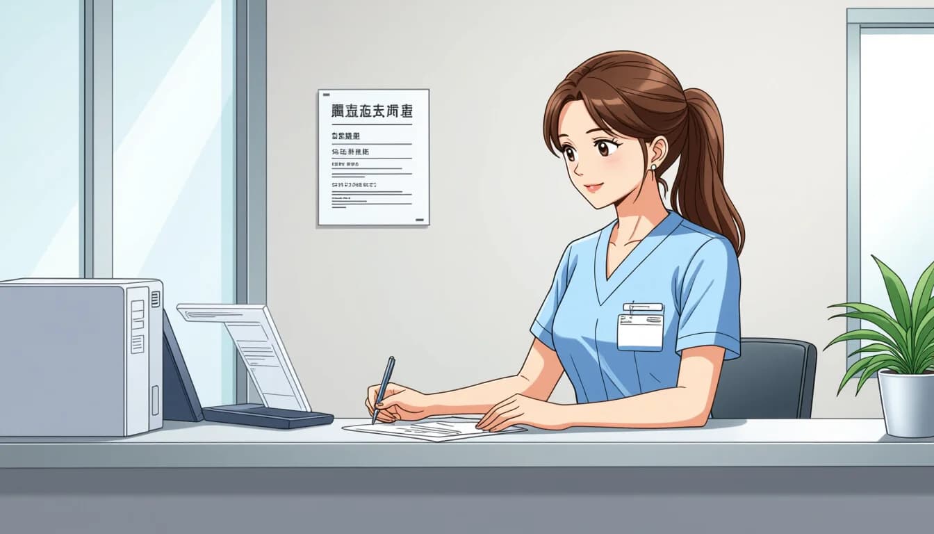 転職準備で押さえるべきポイント - illustration for 未経験から医療事務に転職する方法と必要な準備