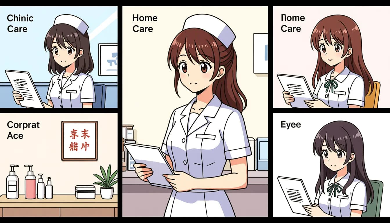 看護師が病院以外に転職する理由とは? - illustration for 看護師の転職先おすすめランキング【病院以外も紹介】