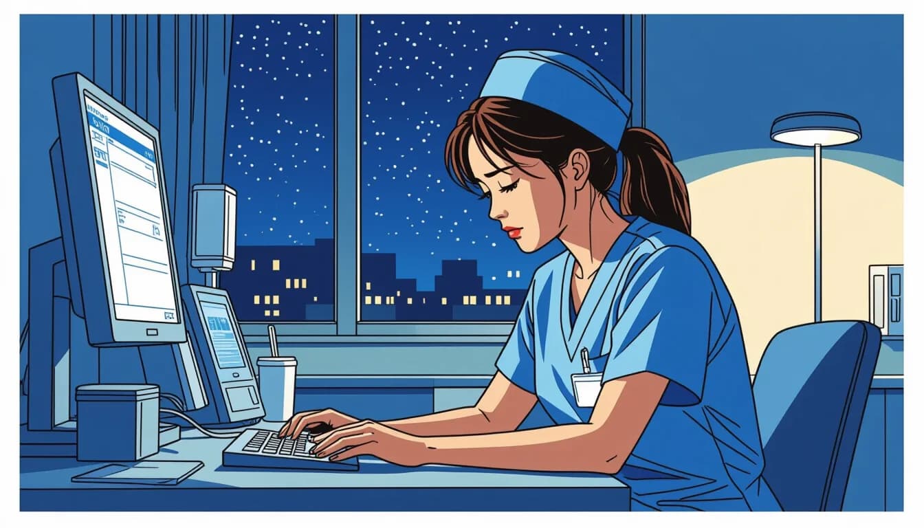 職場・組織レベルでの夜勤負担軽減策 - illustration for 看護師・介護職の夜勤の負担軽減と健康管理