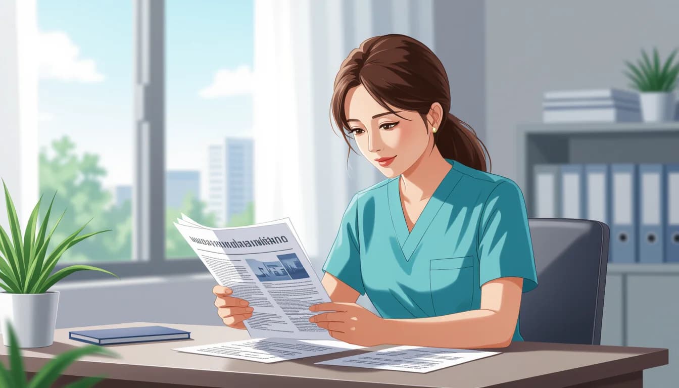 転職を成功させる5つの戦略 - illustration for 40代・50代看護師の転職戦略と成功のコツ