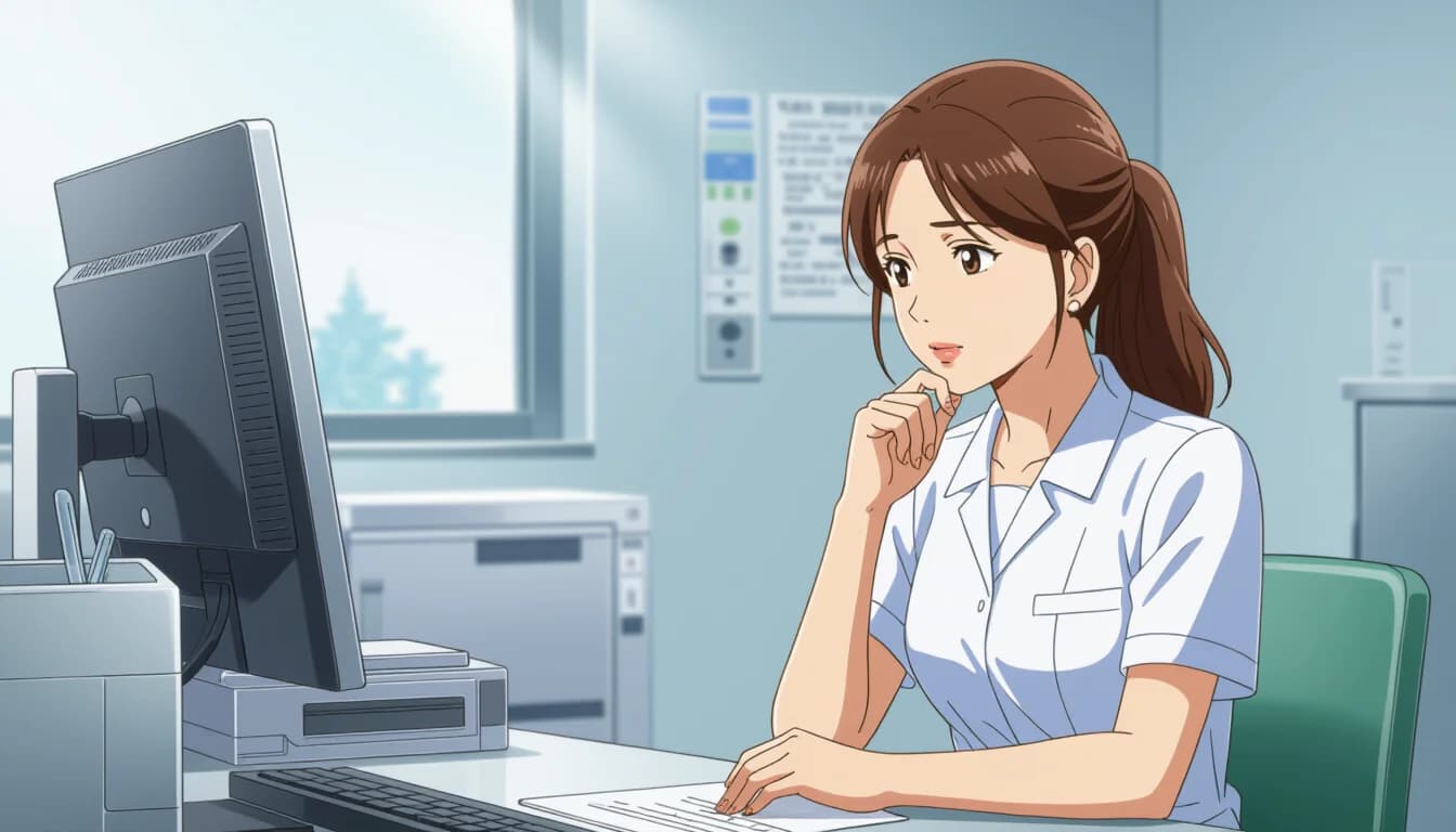 看護師が転職を考える主な理由 - illustration for 看護師が転職を考える理由と最適なタイミング