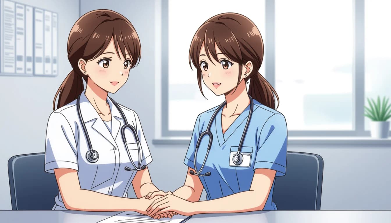 クリニックへ転職する5つのメリット - illustration for 病院からクリニックへ転職する看護師のメリット・デメリット