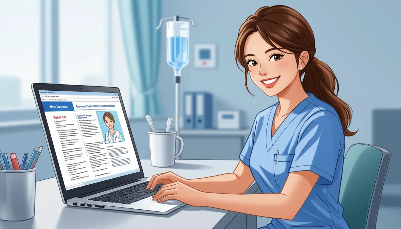 看護師転職サイト活用の注意点 - illustration for 看護師専門の転職サイト徹底比較【求人数・口コミ】