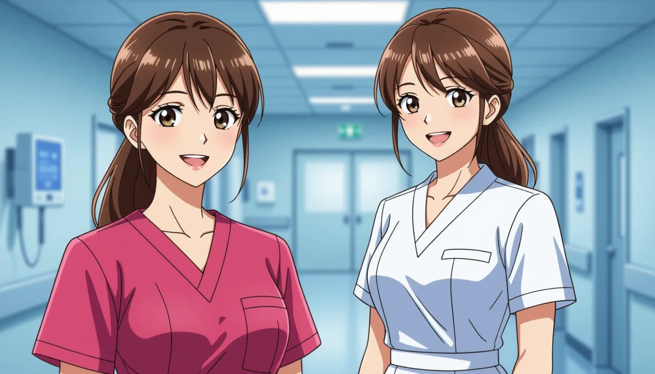 看護師が年収アップする5つの方法 - illustration for 看護師の年収・給料相場と年収アップの方法