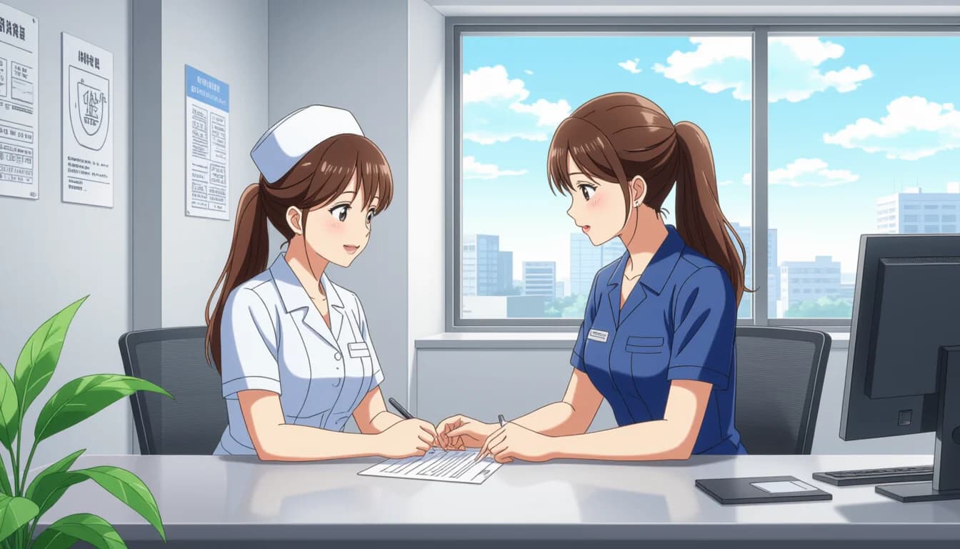 企業看護師に転職するメリット - illustration for 看護師から一般企業への転職【企業看護師・産業保健師】