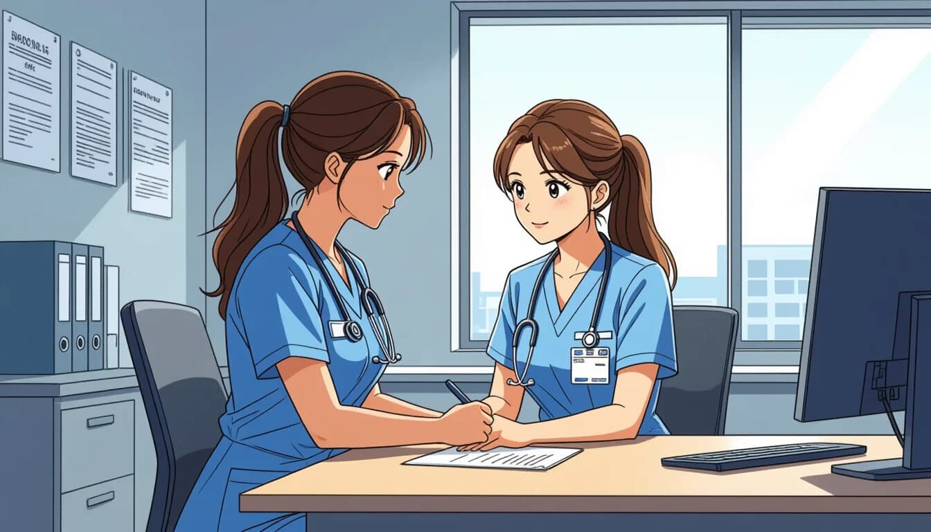 企業看護師に転職するデメリット・注意点 - illustration for 看護師から一般企業への転職【企業看護師・産業保健師】